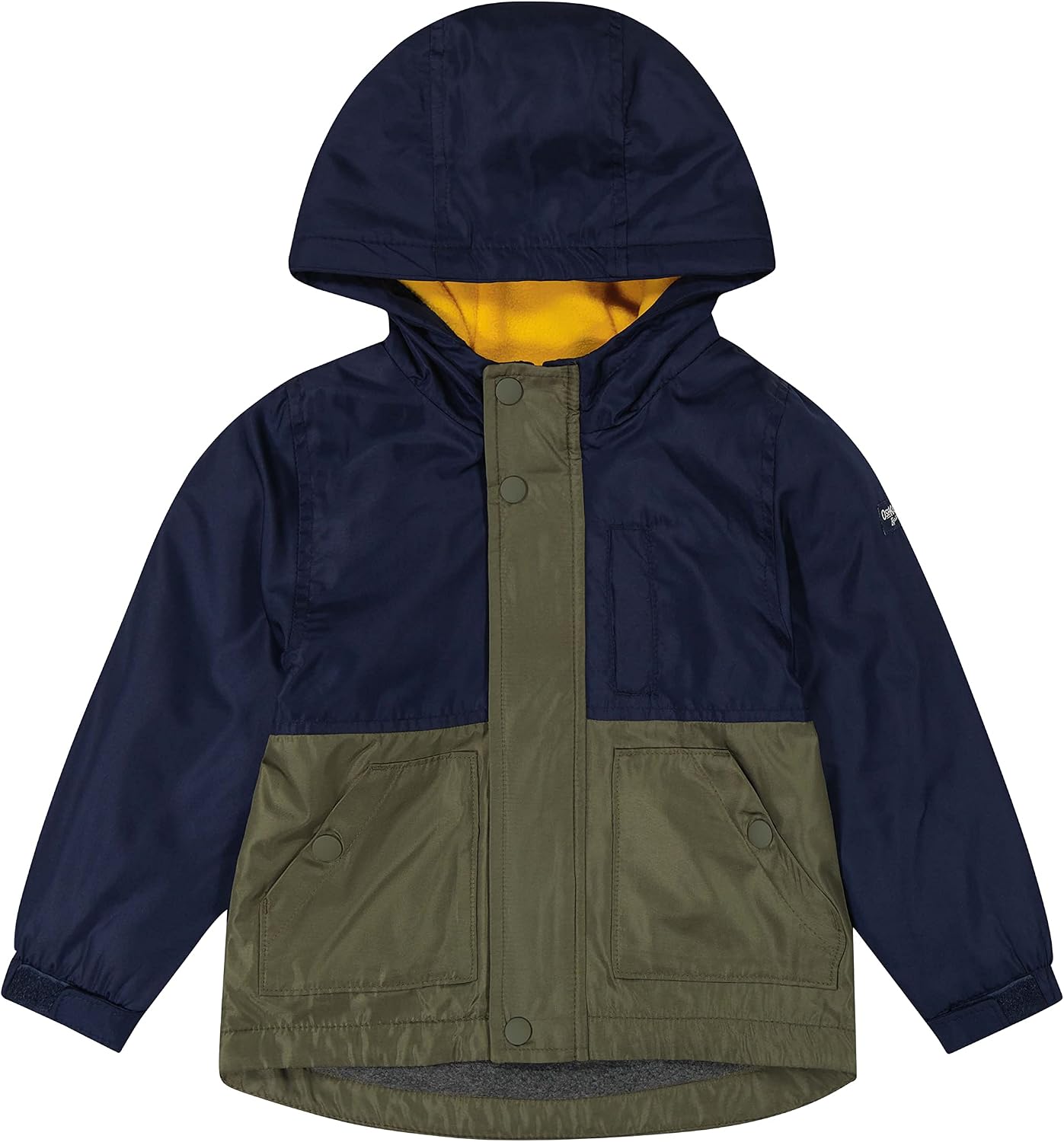 OSHKOSH B'GOSH Baby Boys' Midweight Water-resistant Hooded Jacket