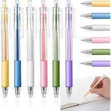 6PCS Craft Knife Pen, Retractable Utility Knife Paper Cutter Pen, Art Cutting Tool Utility Precision Carving Tools for DIY Scrapbooking Drawing Sticker Stuff - 6 Colors