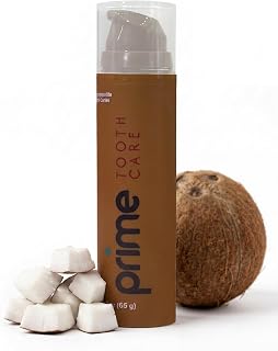 Fluoride Pump Toothpaste, Coconut Whip, 2.3oz | Anticavity Fluoride 1100 PPM, With Nano-Hydroxyapatite, SLS-Free, Ages 2+, No-Mess Pump