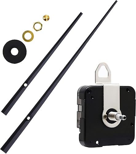 Miniatura 4 de Youngtown 12888 - Pieza de repuesto para reloj de pared con mecanismo de cuarzo, para montártelo tú mismo, para fabricarte reloj o reparar reloj