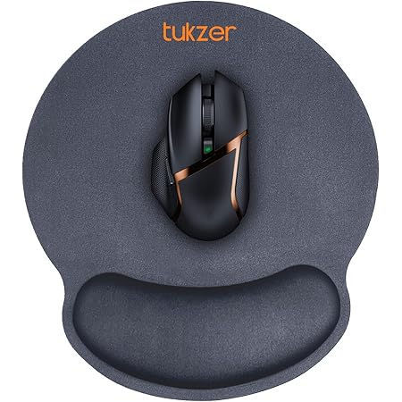 Tukzer Gel Mouse Pad| Memory Foam Cushion Mousepad with Wrist Support ...