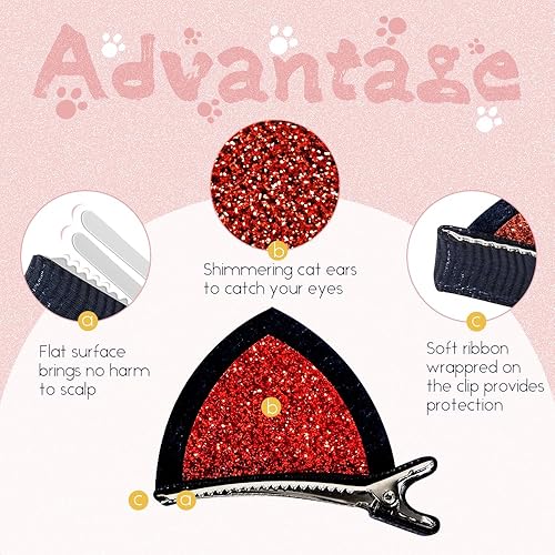 Miniatura 3 de Dreamlover Pinzas para el cabello para niñas, lindos accesorios para el cabello para niños, 16 piezas