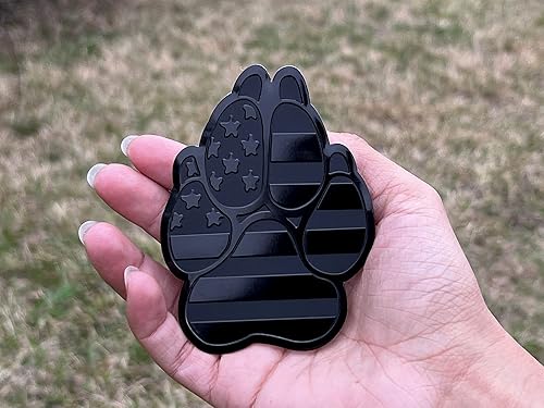 Vista 12 de eVerHITCH Emblema de guardabarros de metal para autos, camiones (3 x 4 pulgadas, negro con línea azul)