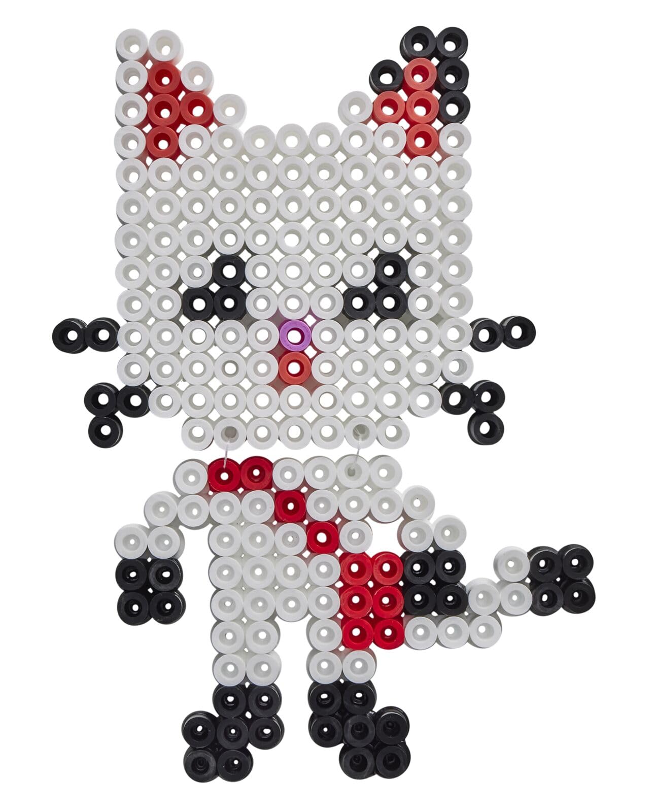 Hama Perlen 8754 – koraliki do prasowania Maxibox, Gabby's Dollhouse, z ok. 900 perłami maxi, kreatywna zabawa dla dużych i małych