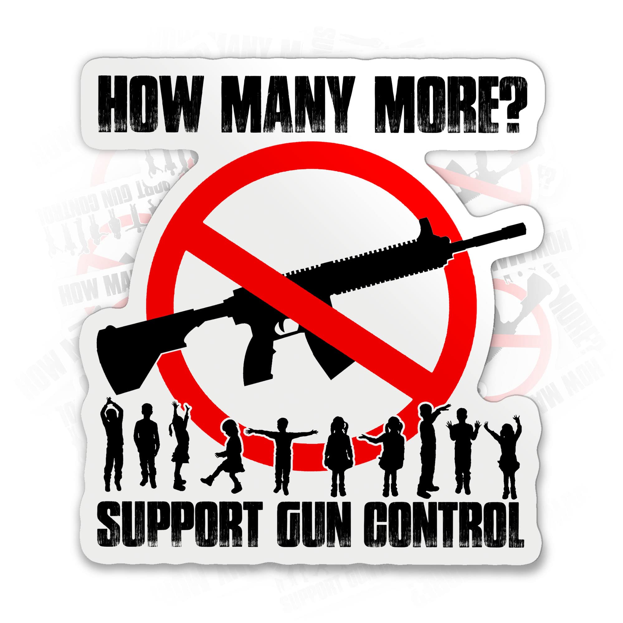 Gun Control Sticker Gun Control Family 2nd Amendment My Family Is Louder Gun Control Vinyl