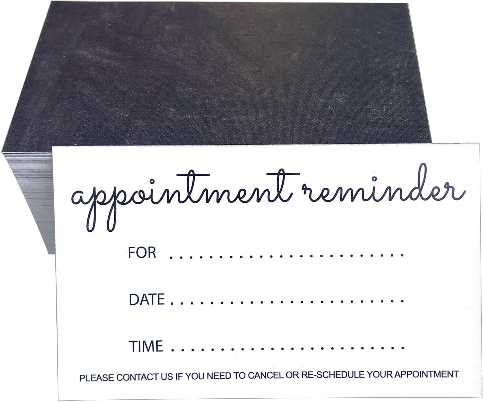 Appointment Reminder Cards Appointment Cards Reminder RXBC2011 Pack Of 500 Blue Blank Appointment Cards Business Reminder Cards 3.5x2 Inches - View #4