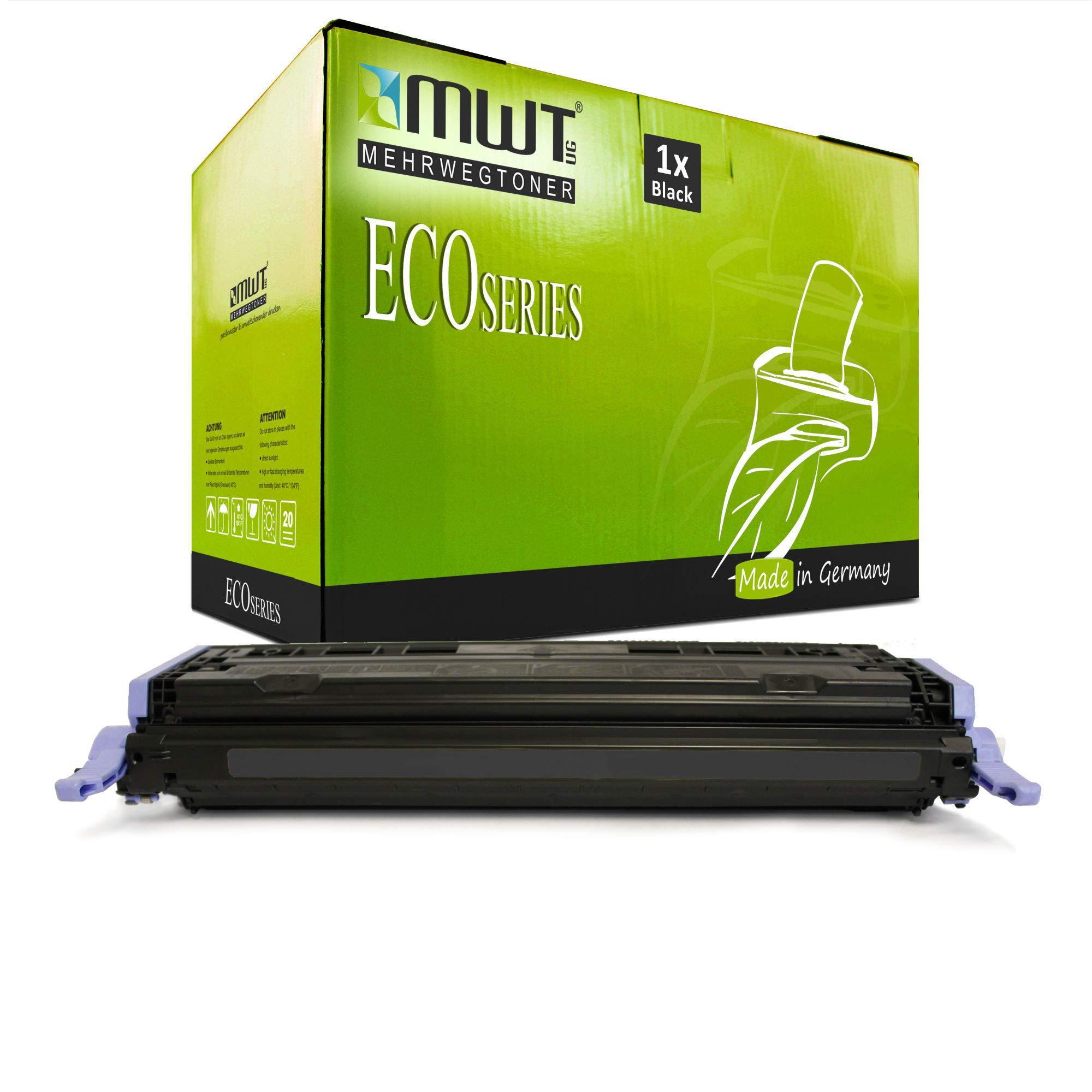 Zestaw 4 tonerów MWT kompatybilny z HP Color Laserjet 1600 2600 2605 + cm 1015 1017 – kompatybilny z HP Q6000A, Q6001A, Q6002A, Q6003A - Black Cyan Magenta Yellow