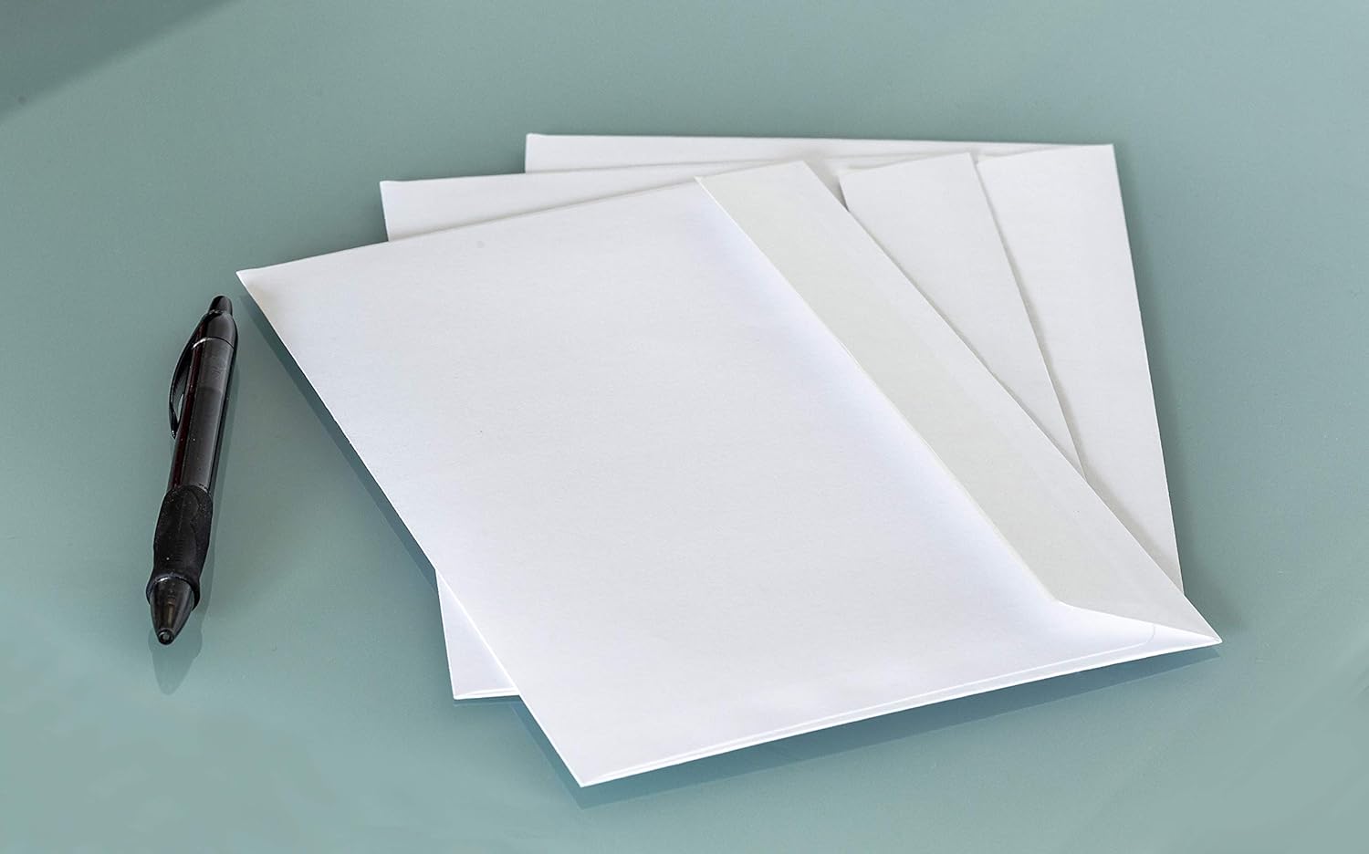 EnDoc 6x9 Self Seal Booklet Envelopes 15 Pack 28lb. Paper, Open Side Shipping Envelope, Designed For Photography, Holiday Cards, Invitations, School & Office.