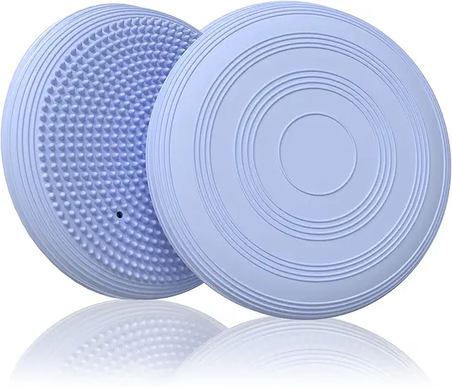 Coussin d'équilibre GLOSKIN avec pompe, 34 cm, pour bureau et sport