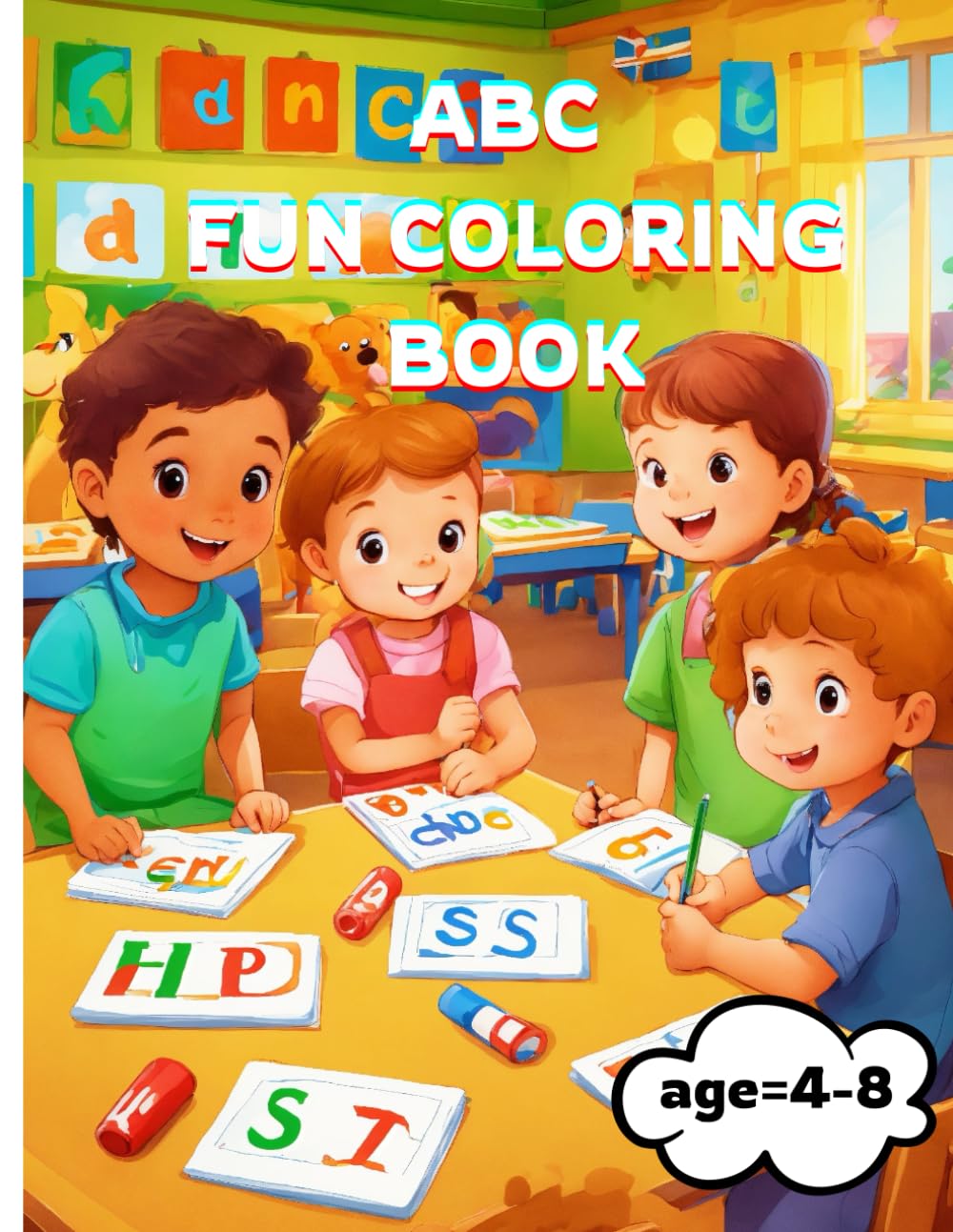 ABC Coloring Book for Kids: A-Z Coloring for Kids