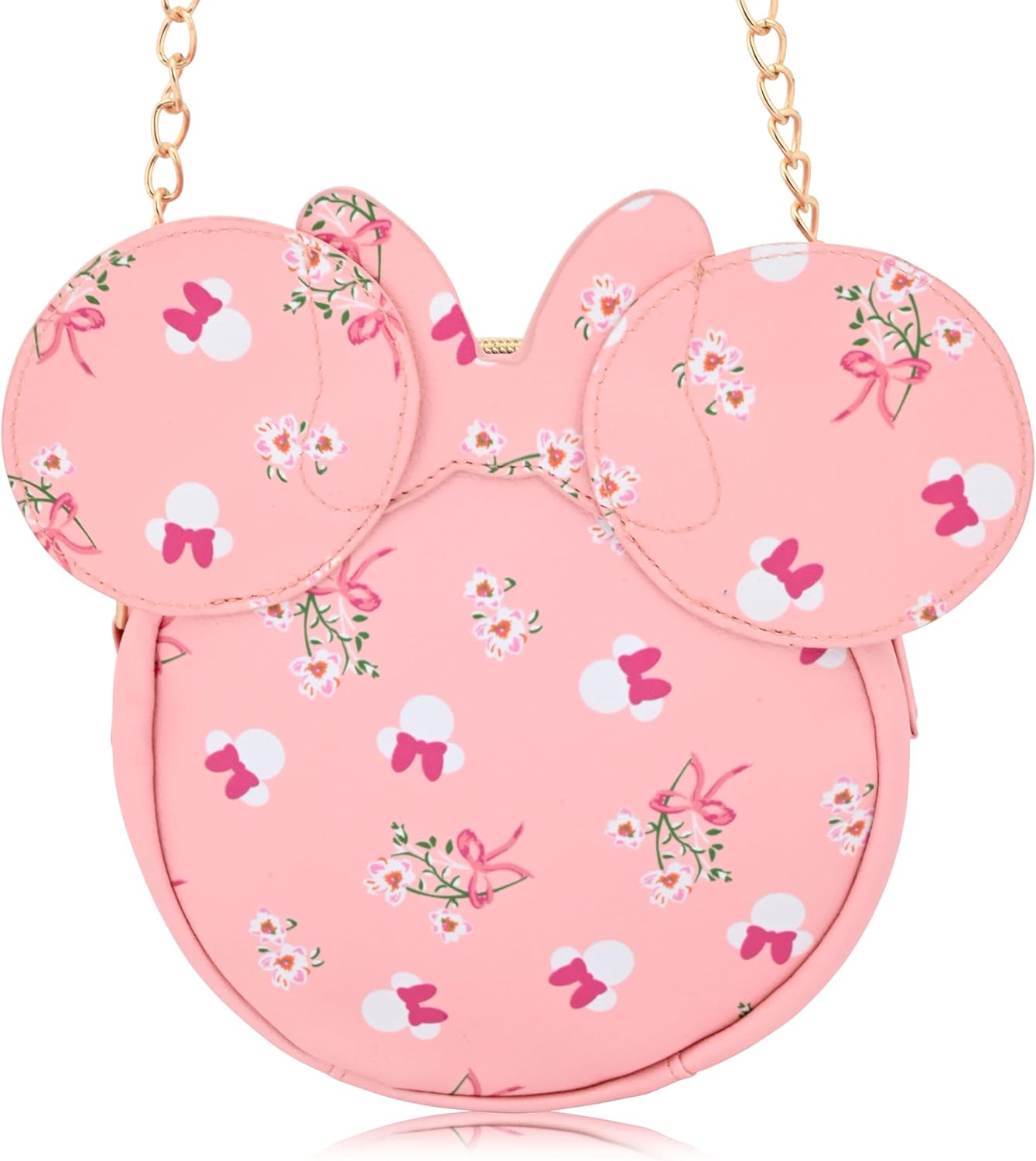 Disney Minnie Mouse Mini Purse Crossbody Handbag for Women | Leather Women's Shoulder Handbag | Minnie Mouse Accessories for Adults, Unisex - Image 6