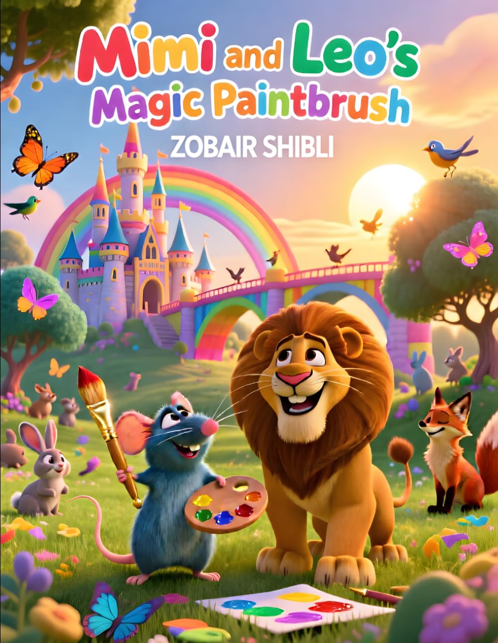 Mimi and Leo's Magic Paintbrush: An Imaginative Picture Book About Creativity, Teamwork, and Magical Adventures for Children Ages 3 - 7
