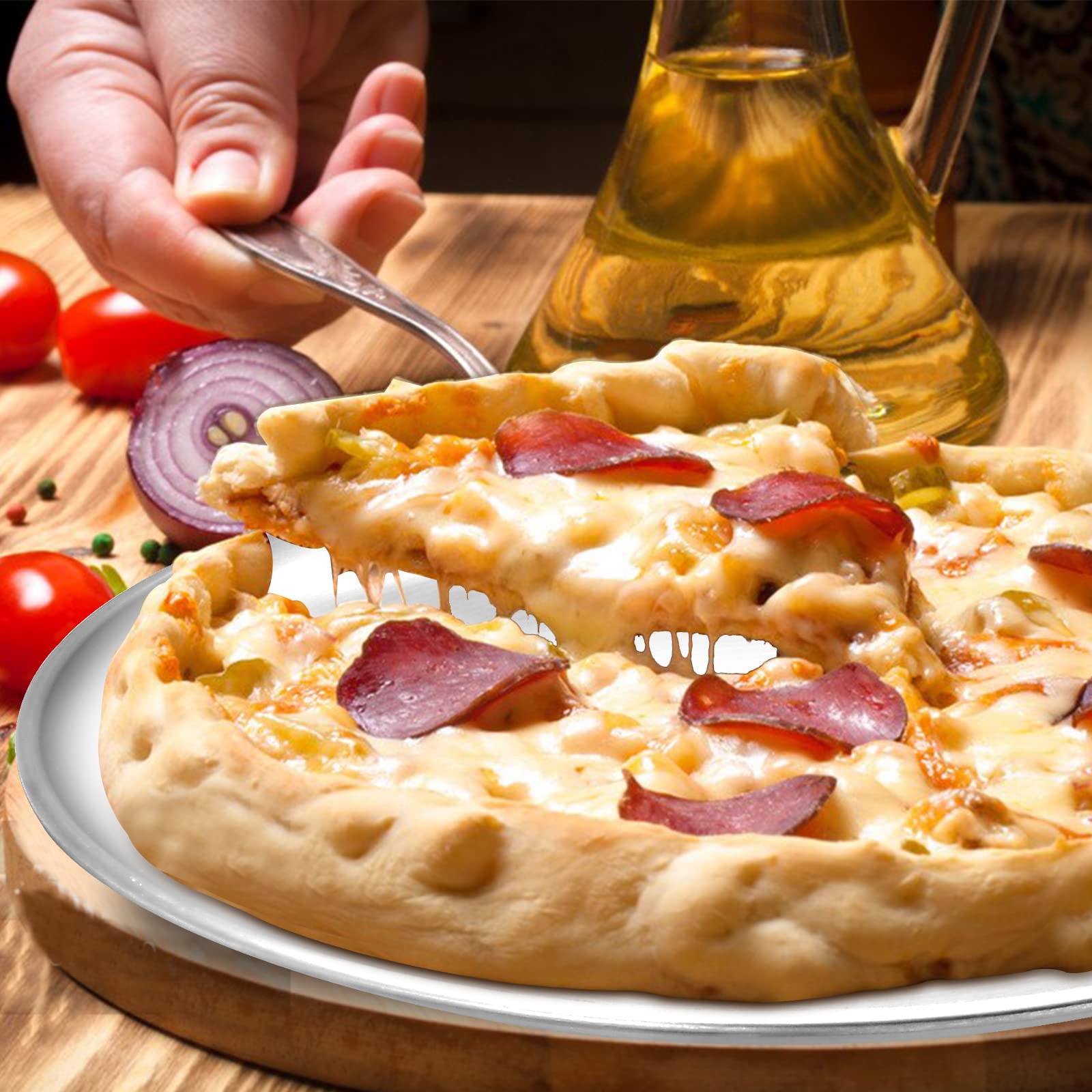 Stainless Steel Pizzazz Replacement Tray Pizza Tray For Oven