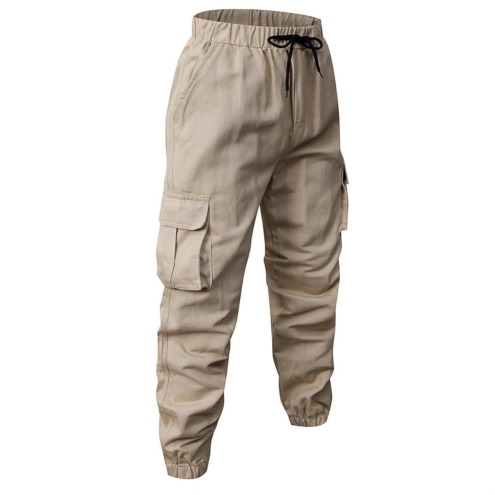 Pantalon grande taille elastique homme en velours cotelé extensible - 5
