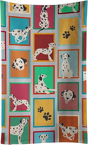 Miniatura 75 de Caroline's Treasures MLM1101KTWL - Lotes de color rojo y blanco Pembroke Corgi toalla de cocina Pembroke Paños de cocina toalla de mano toalla