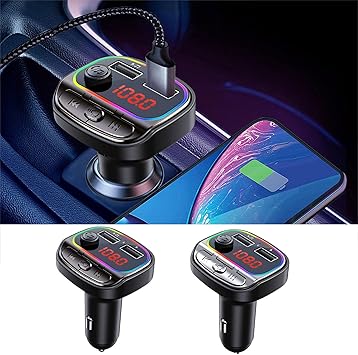 Amazon Co Jp Fmトランスミッター Bluetooth 音楽再生 2つ充電ポート付き 車載充電器 バッテリー電圧測定 7色変換ledライト スマホ Sdカード Usbメモリに対応 12v24v兼用 全ての自動車に対応 車 バイク Amazon Co Jp Fmトランスミッター Bluetooth 音楽再生 2つ充電ポート付き 車載充電器 バッテリー電圧測定 7色変換ledライト スマホ Sdカード Usbメモリに対応 12v24v兼用 全ての自動車に対応 車 バイク