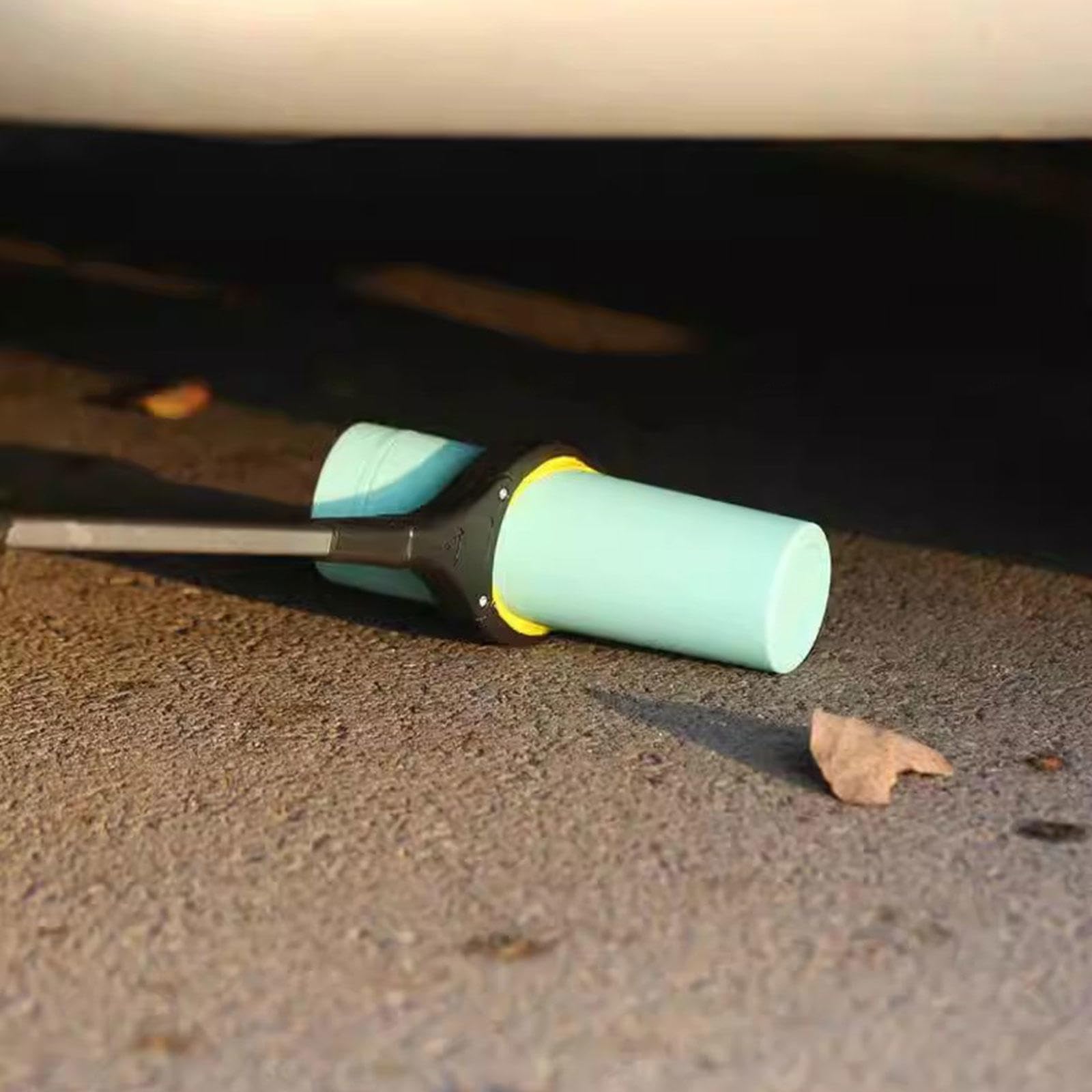 AMNOOL Agarrador de Alcance Extralargo de 32 Pulgadas - Pinza Plegable y Herramienta de Alcance con Mordaza Giratoria - Agarradores de Garra de Basura Ligeros para Ancianos,Orange