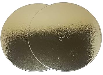 10 Inch Cake base Round Card Board 5 Pieces-Piece Cardboard Round Cake Circle Base, 10 inches Diameter,Top Gold/Silver Base for cakes