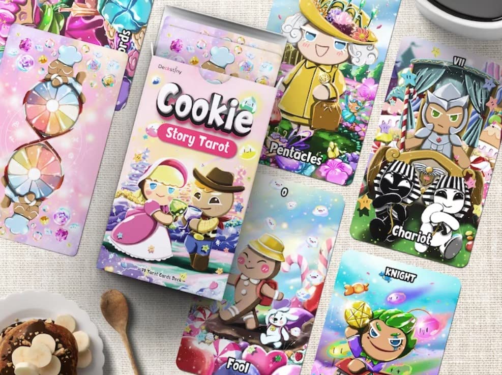 正規品・入手困難]Cookie Story Tarotクッキーストーリータロット Amazon | Kancharo タロットカード 79 枚 タロット占い【クッキー