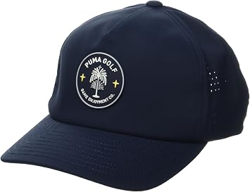 Puma Golf Mens Circle Flower Tech Cap