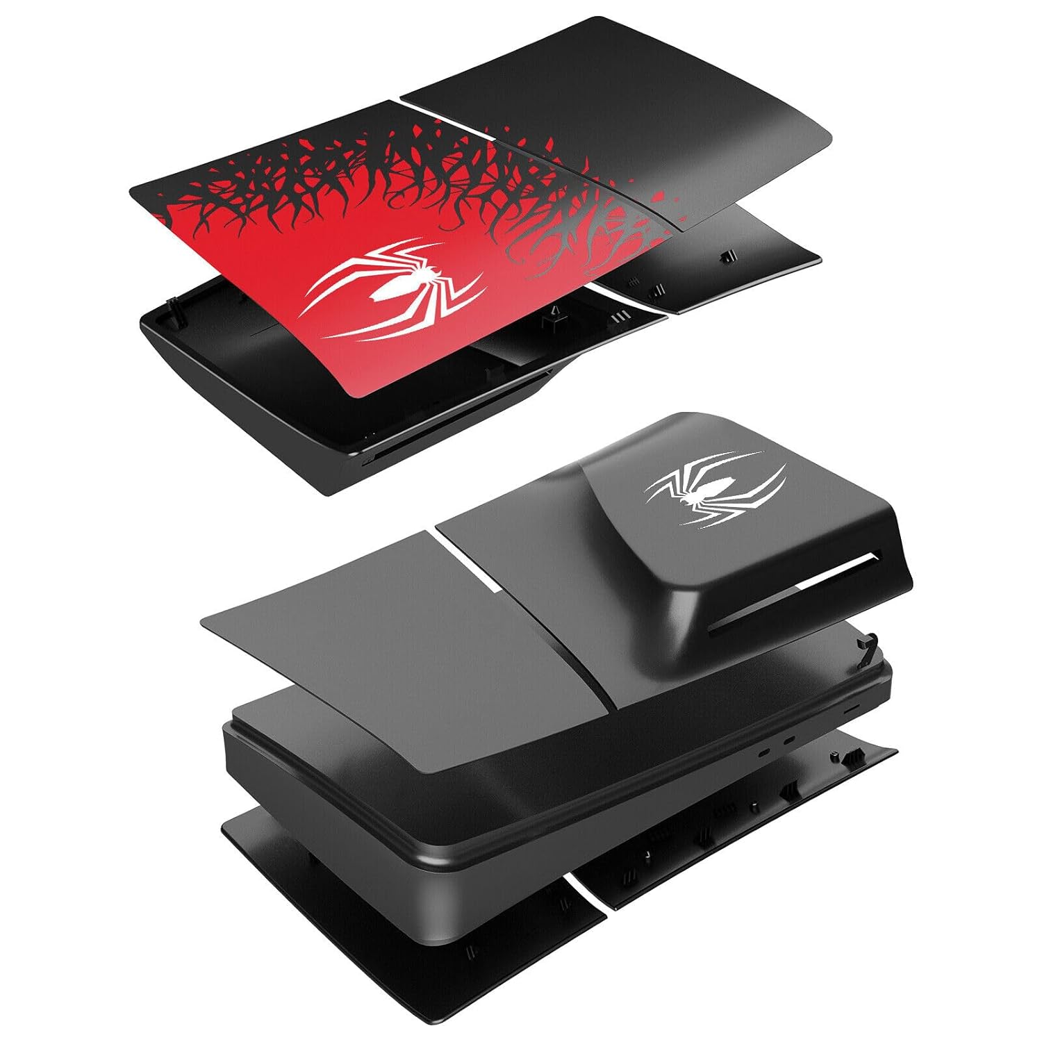 NexiGo PS5 Slim Console Faceplate for PS5 Slim Edition New PS5 Slim Face Plates,Replacement Plates Shell Cover for PS 5 SLIM 2023 New Model Side Panel/Faceplate (Spider/man Edition) Toy Review India (Iknoor World )