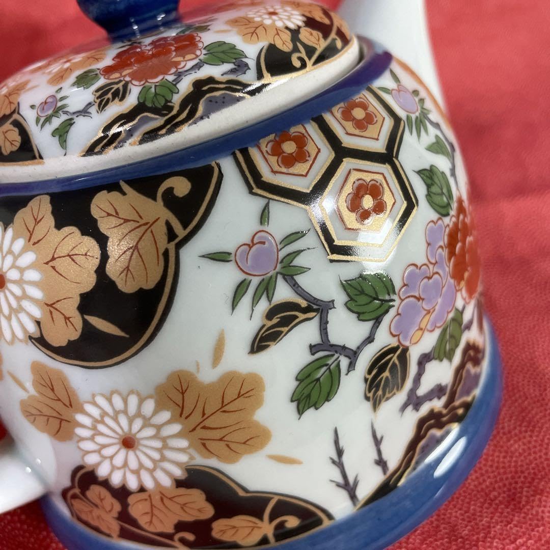 Amazon.co.jp: 有田焼 清秀 茶器セット 急須 湯呑み4個 : ホーム＆キッチン