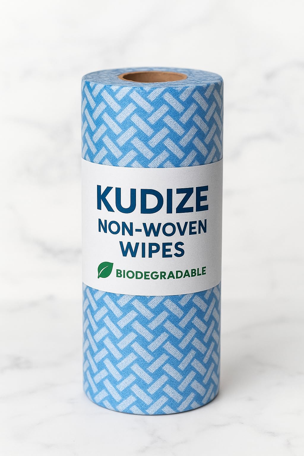 50 GSM Kitchen Towels Tissue Roll Washable & Reusable Non-Woven Fabric 80 Pulls Cleaning Wipes for Home & Kitchen Cleansing Super Absorbent Soft & Hygienic (Blue, Pack Of - 4 Roll)-image-10