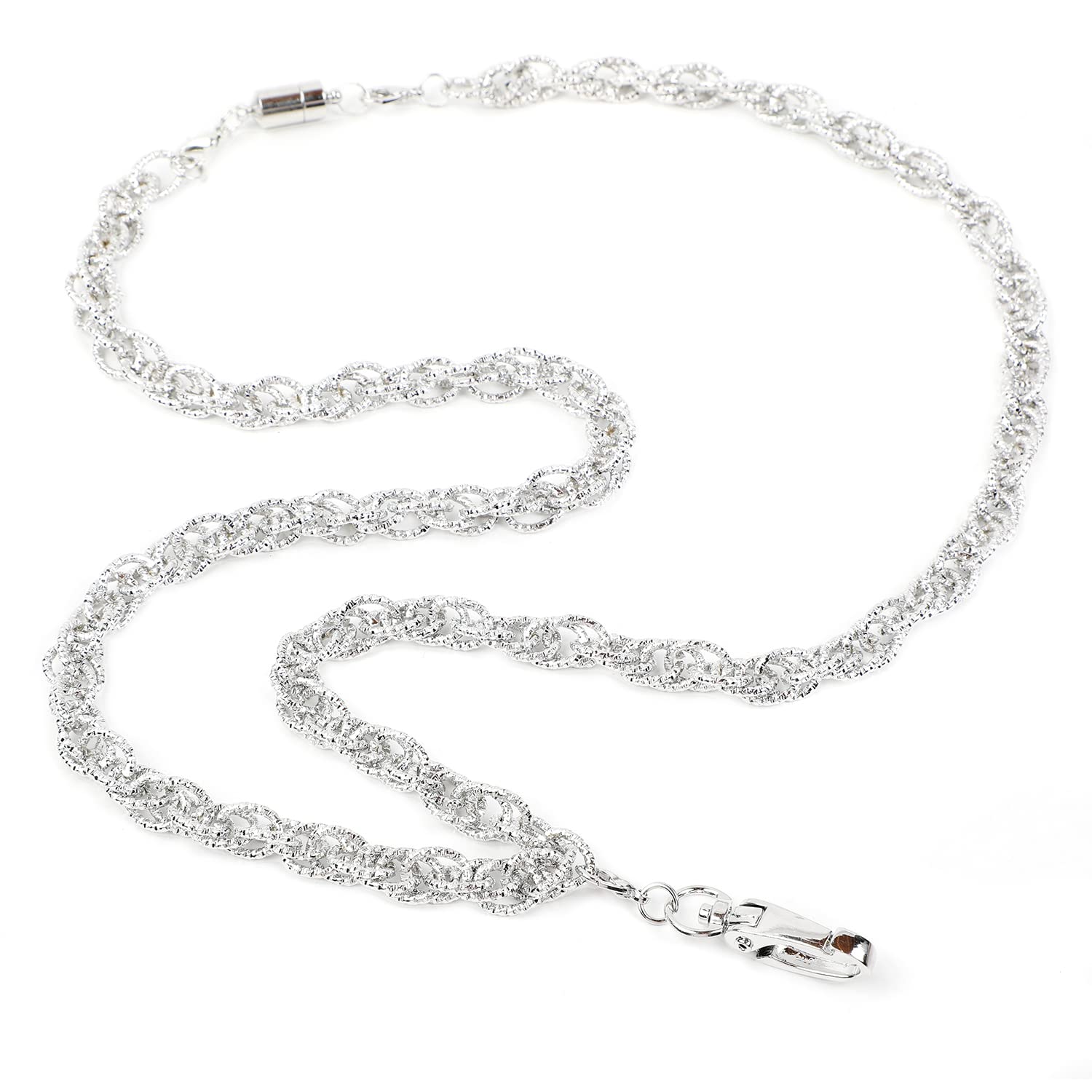 BOOJEE BEADS Lanyards for Women 19" Handmade Beaded Lanyard Id Holder Fashionable Breakaway Lanyard Necklace for Office Workers Doctors Nurses Teachers Students Jewelry lanyards for Id Badges (Paris)