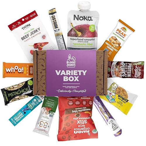 Miniatura 1 de Gran paquete de cuidado para estudiantes universitarios, caja de aperitivos saludables para adultos, mezcla de nueces llenas de proteínas, barras,