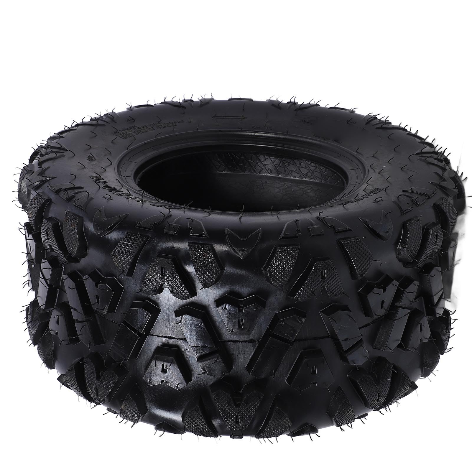 Luocute Opona ATV -10, Gumowa Opona Bezdętkowa 6PR o Dużej Wytrzymałości do Kosiarki Ogrodowej ATV UTV Go Kart