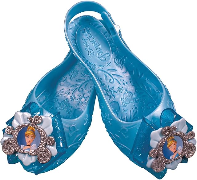 Disney Official Cinderella Shoes for Girls, Princess Dress Up for Girls Size 9/10