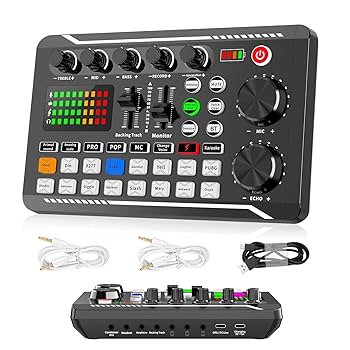 Amazon | BONKYO F998 オーディオインターフェース USB 実況者