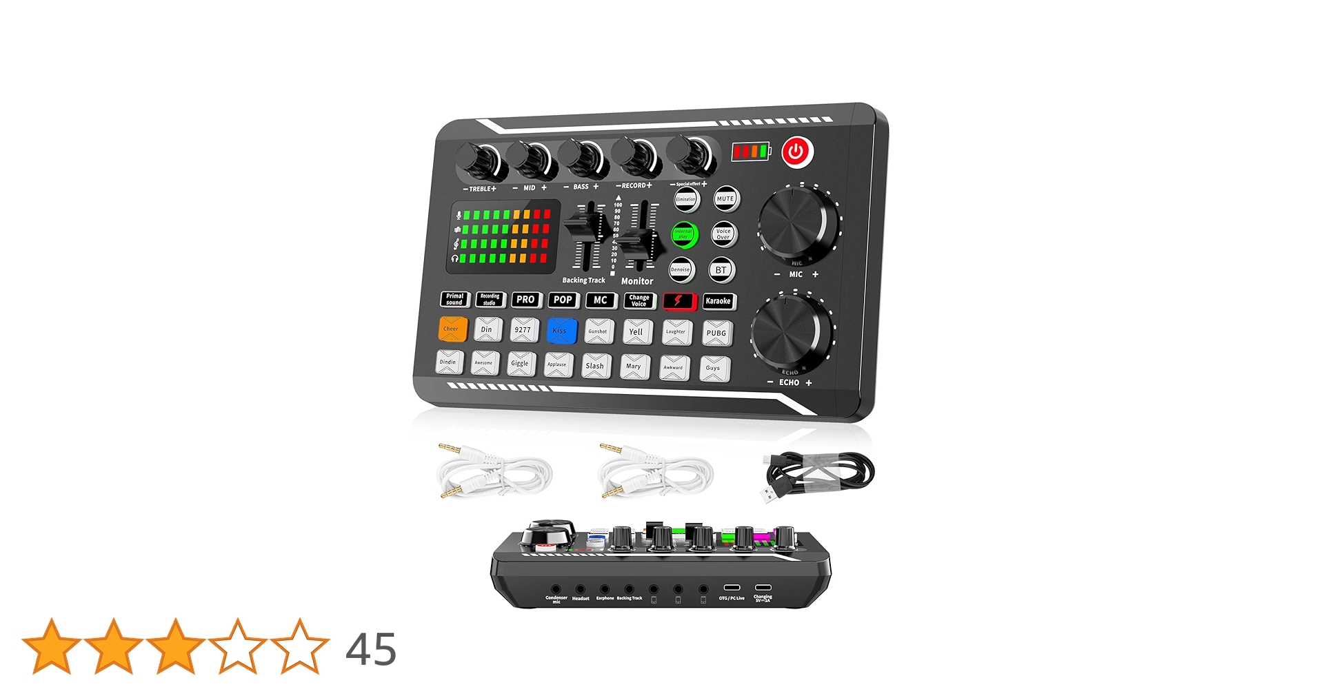 Amazon | BONKYO F998 オーディオインターフェース USB 実況者