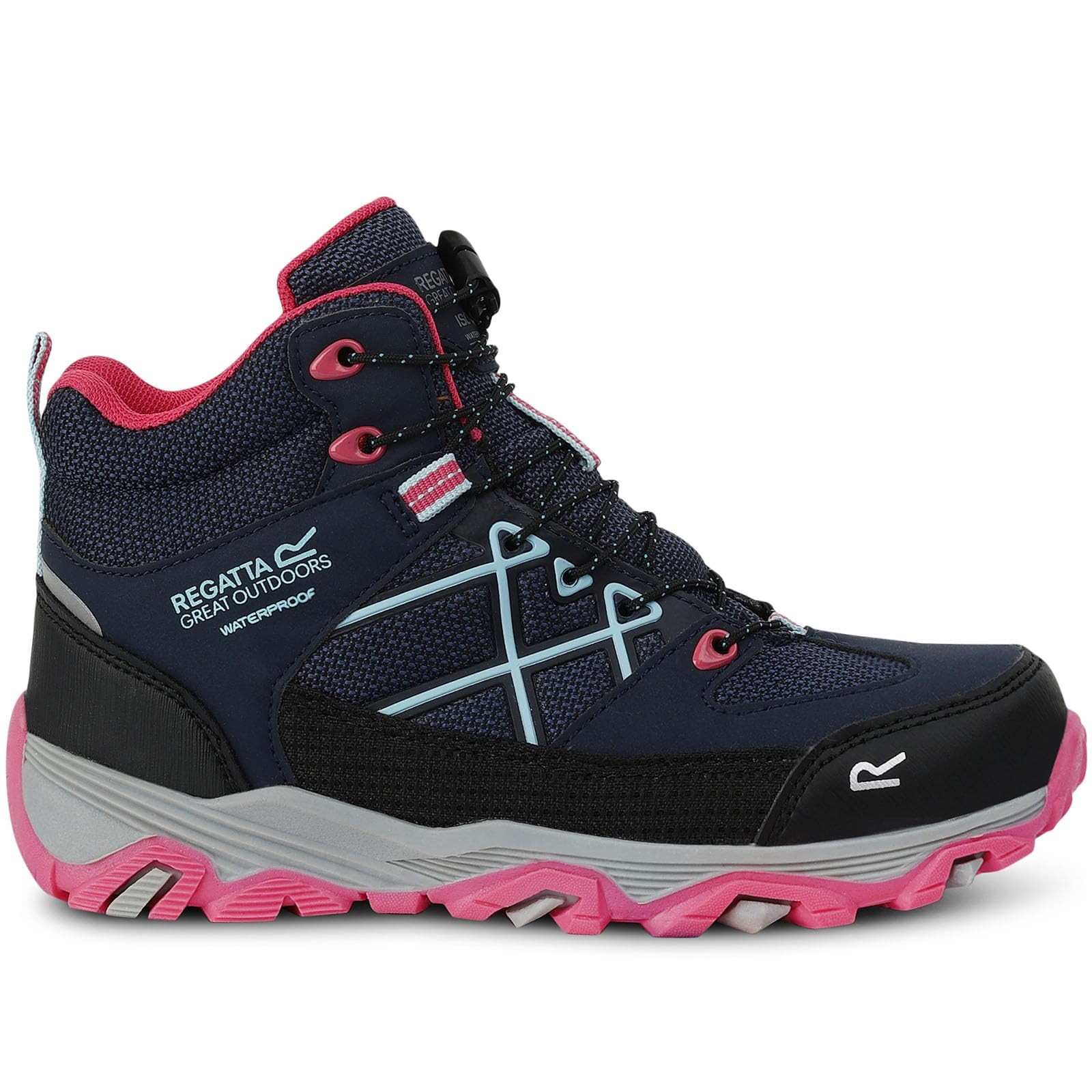 Regatta Botas de senderismo Kids Samaris III Junior, calzado impermeable para caminar