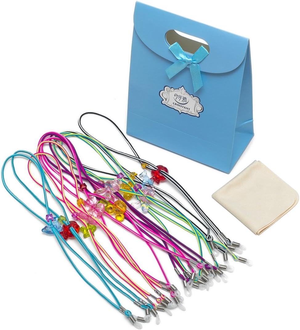 Exсluѕіvе Sресіаl Kids Glasses Strap (Pack of 12) Eyeglasses Straps for Girls, Glasses Holder/Glasses Lanyard for Kids Exсluѕіvе Sресіаl Kids Glasses Strap (Pack of 12) Eyeglasses Straps for Girls, Glasses Holder/Glasses Lanyard for Kids