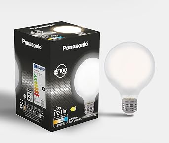 Panasonic Filament Ampul E27 11W 1521LM 6500K Milky [Enerji S n f  D]