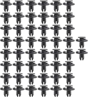 MOTOALL 50pcs 01553-05933 Push-Type Retainer Fender Liner Cowl Grille Bumper Under Cover Clip Fit for Nissan Infiniti 370Z 350Z Altima GT-R Juke Leaf Murano Quest Q50 Q60 Q70 QX60 QX70 QX80