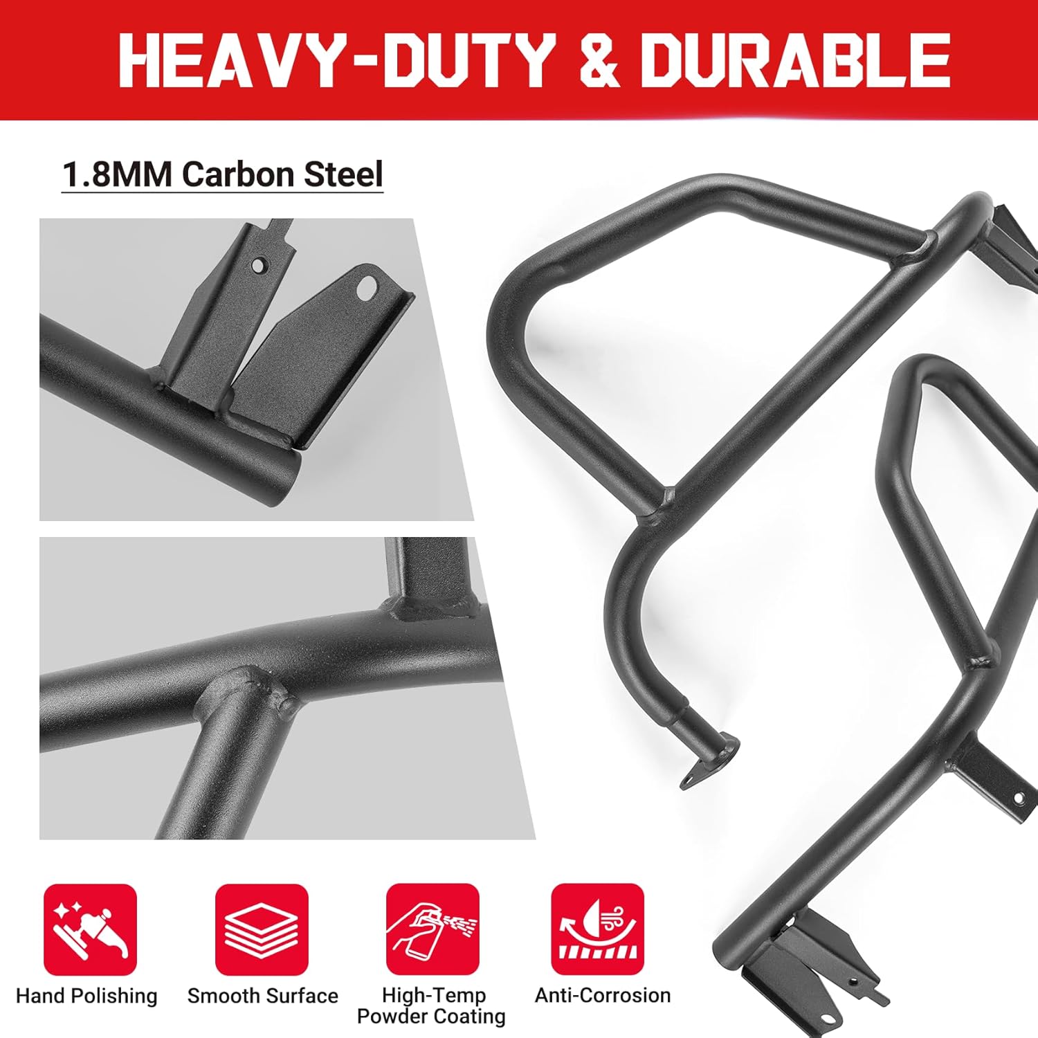 Motorcycle Engine Guard Crash Bar for Trail 125 CT125 Hunter Cub 125 2020 2021 2022 2023 2024 2025 2026 Highway Bar Bumper Body Framework Side Protection