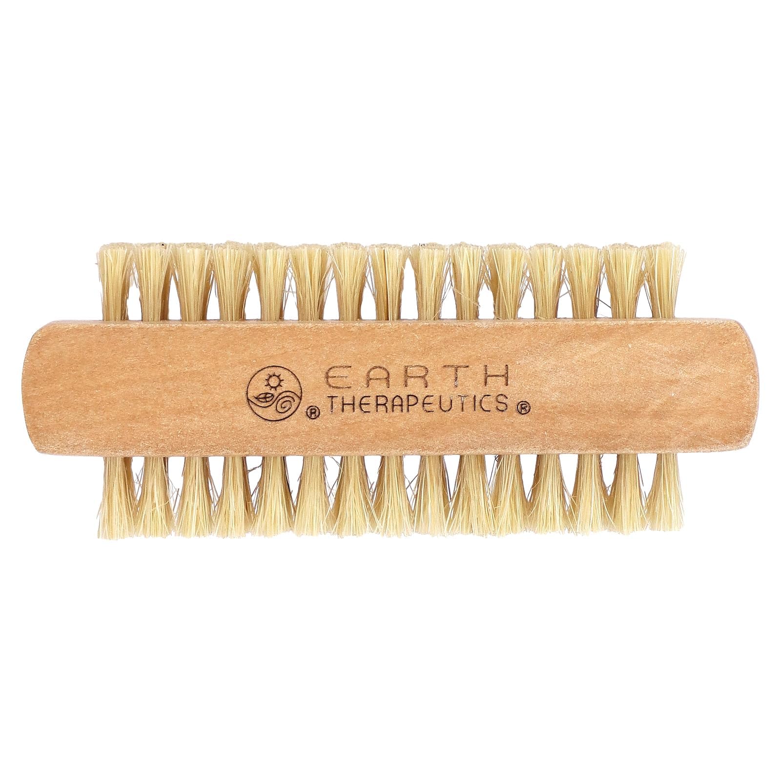 Earth Therapeutics Genuine Bristle Nail Brush 1 Ea 3.5" L x 1.5" W