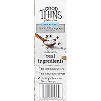 Vista 59 de Good Thins Simply Salt Snacks - Galletas de arroz sin gluten, 3.5 onzas (paquete de 3)