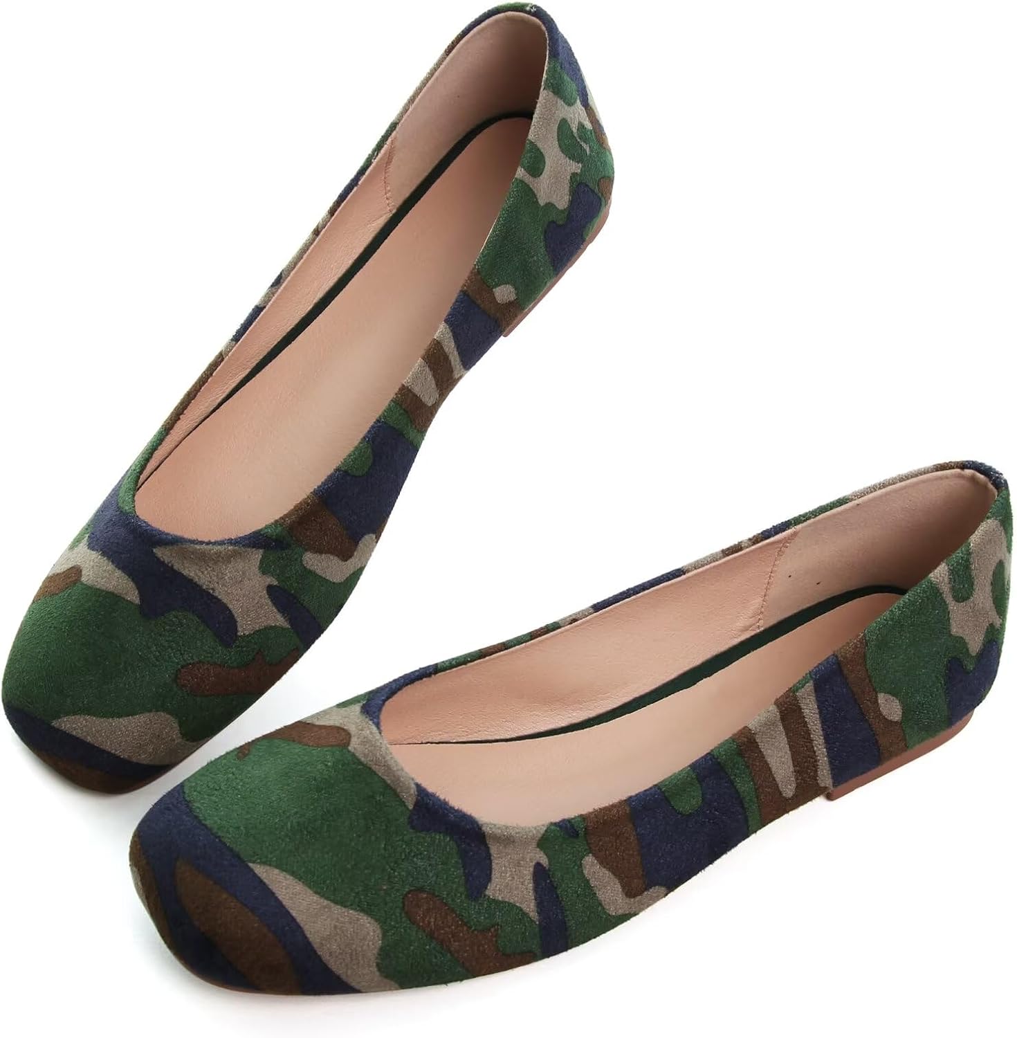 SAILING LU Ballet Flats for Women Comfortable Solid Color image 5