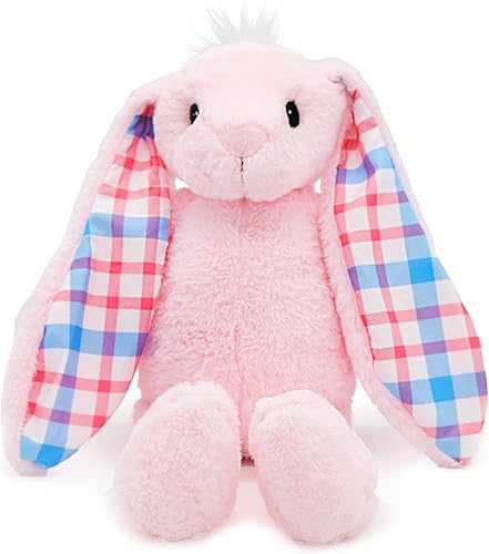 Peluche de Pascua, peluche de conejo de Pascua de 14 pulgadas, conejo grande de peluche