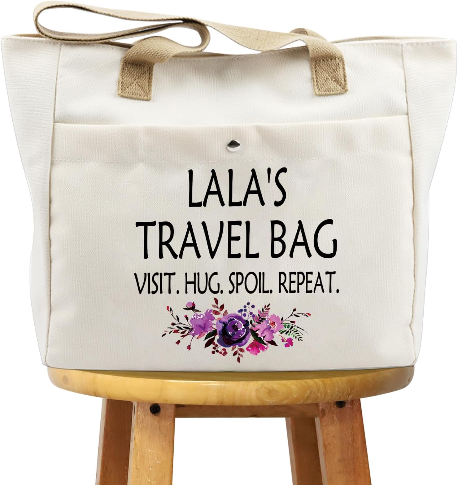 WCGXKO Mother’s Day Gift Grandma Birthday Gift Mother’s Day Merchandise Tote Bag Travel Bag For Grandma