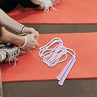 Vista 6 de Adjustable Skipping Rope for Adults Fitness Jump Rope Lightweight Portable for Training Exercise and Home Workouts