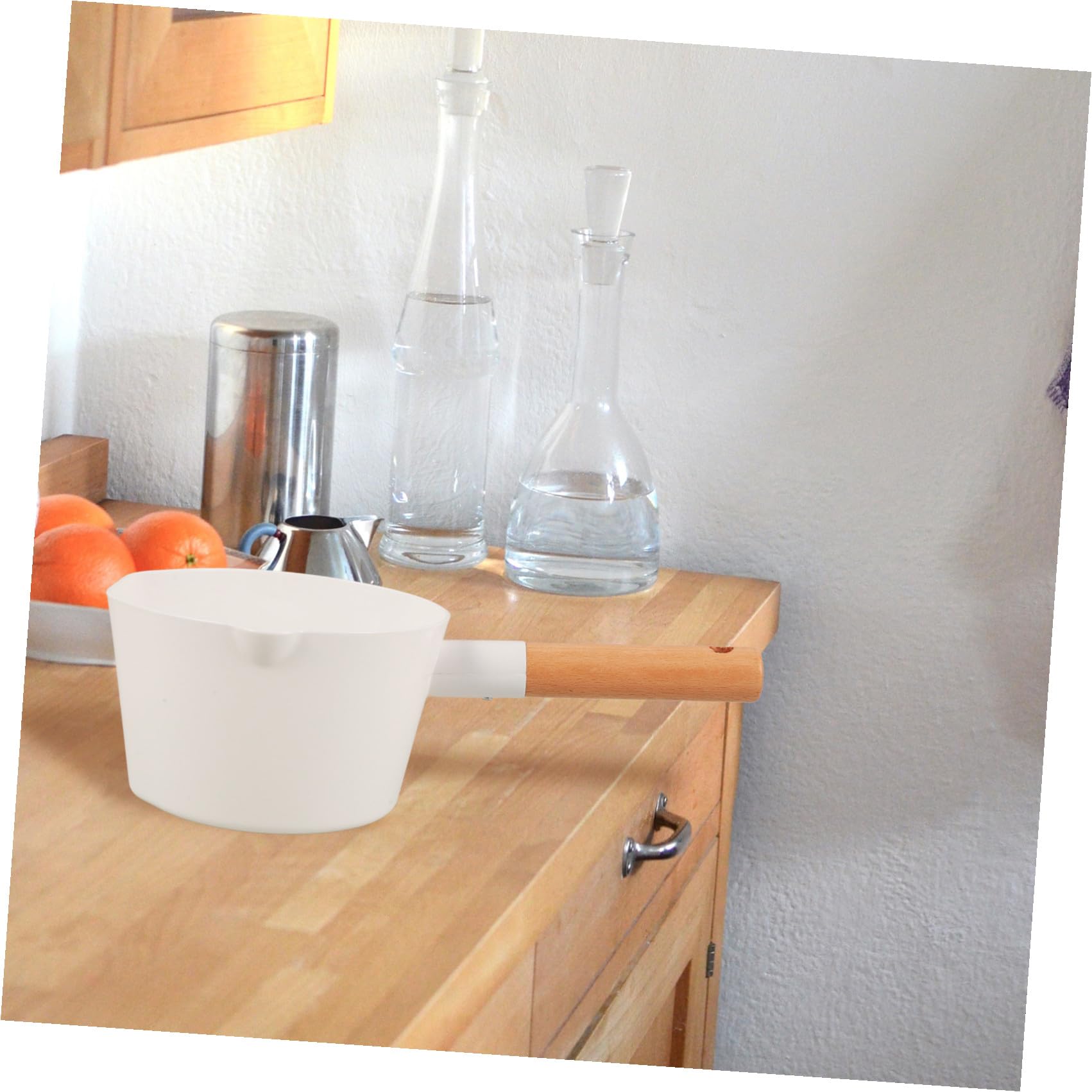 TOPBATHY 2piezas Cucharón De Madera Mango Utensilio De Cocina Para y Agua Ecológico y Para Cocinar y Casa