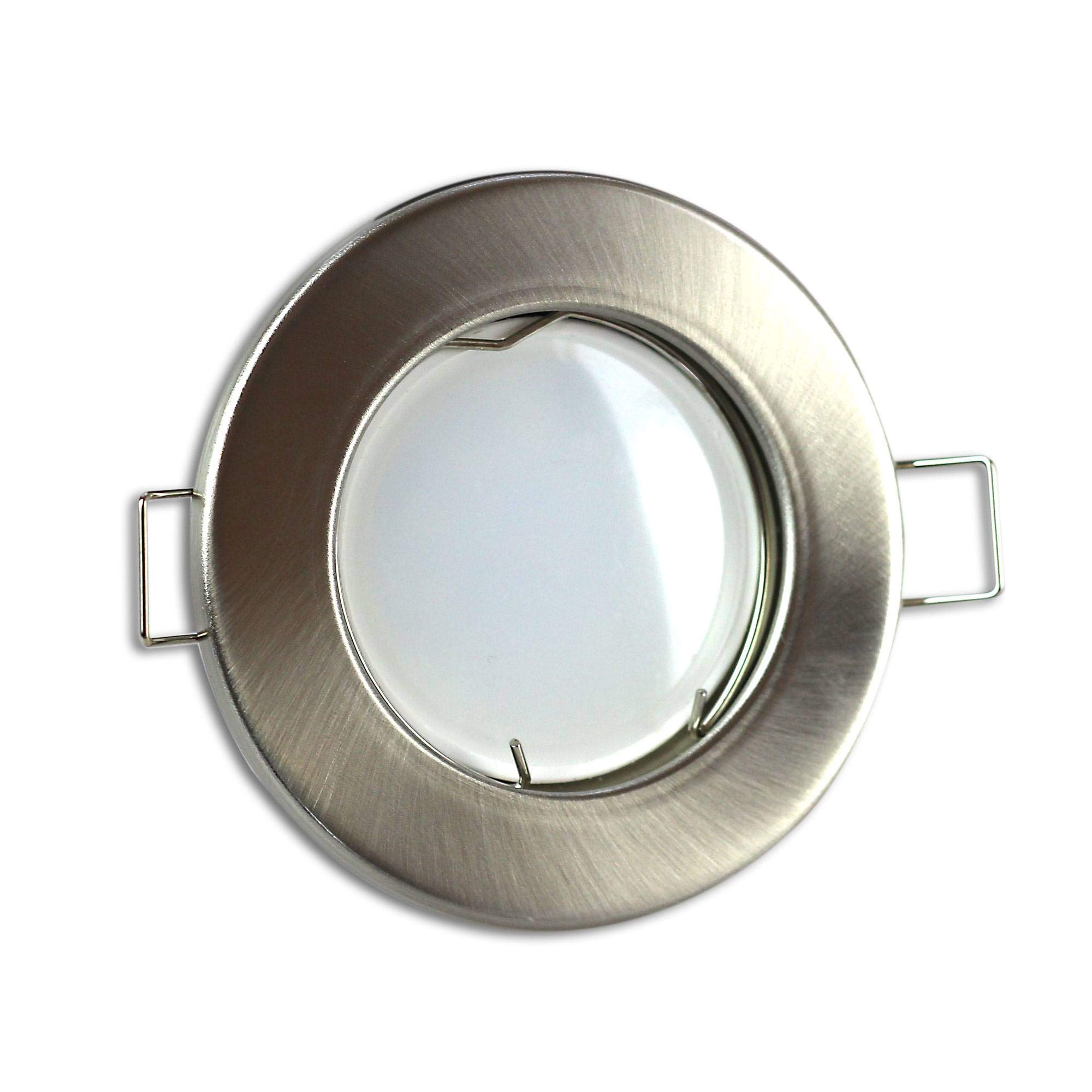 Spot LED Encastré XanLite, Lumière Blanc Neutre, Culot GU10, équivalence De 50W, Indice De Protection IP65, Forme Rond Blanc