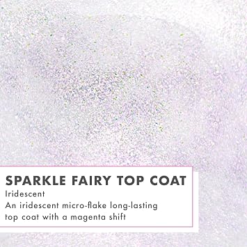 Olive & June Long Lasting Nail Polish Top Coat, Sparkle Fairy