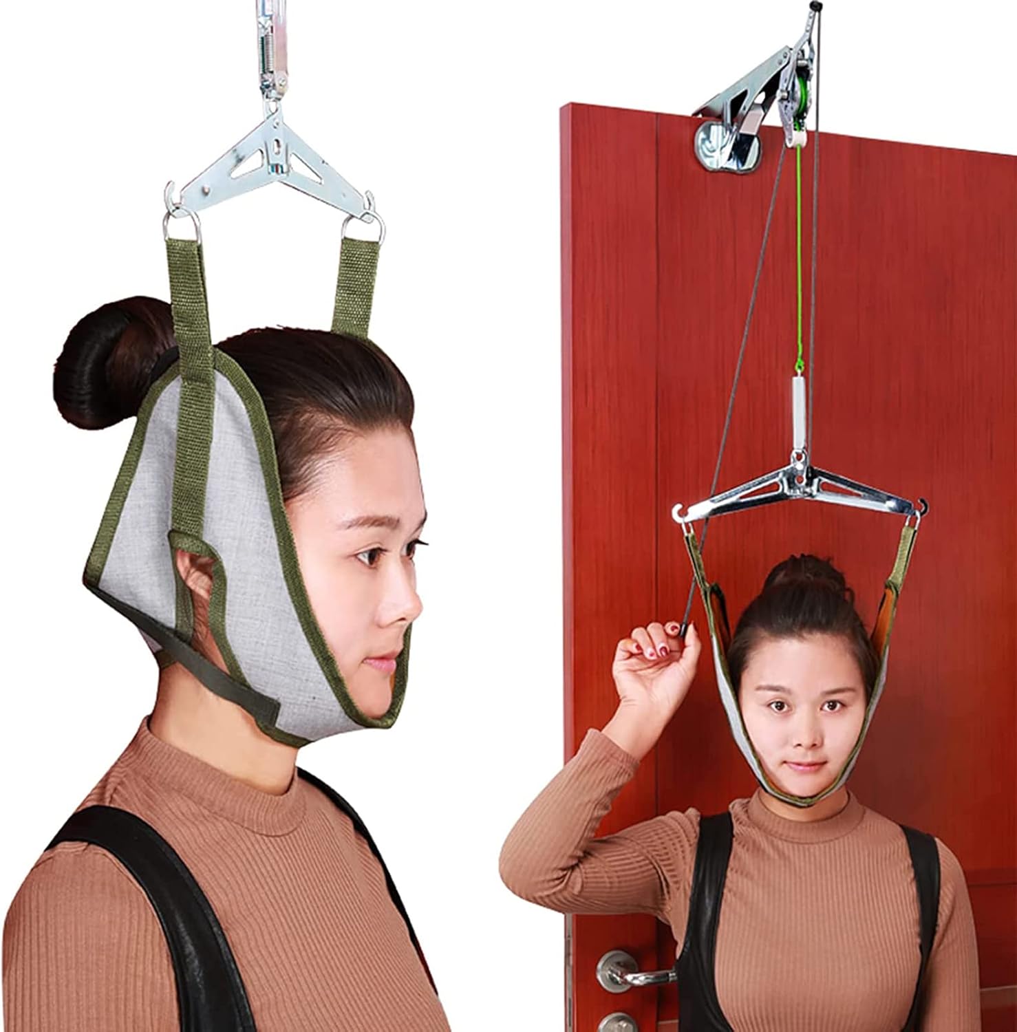 Buy Neck Traction Devices Cervical Stretcher for Pain Relief, Spinal