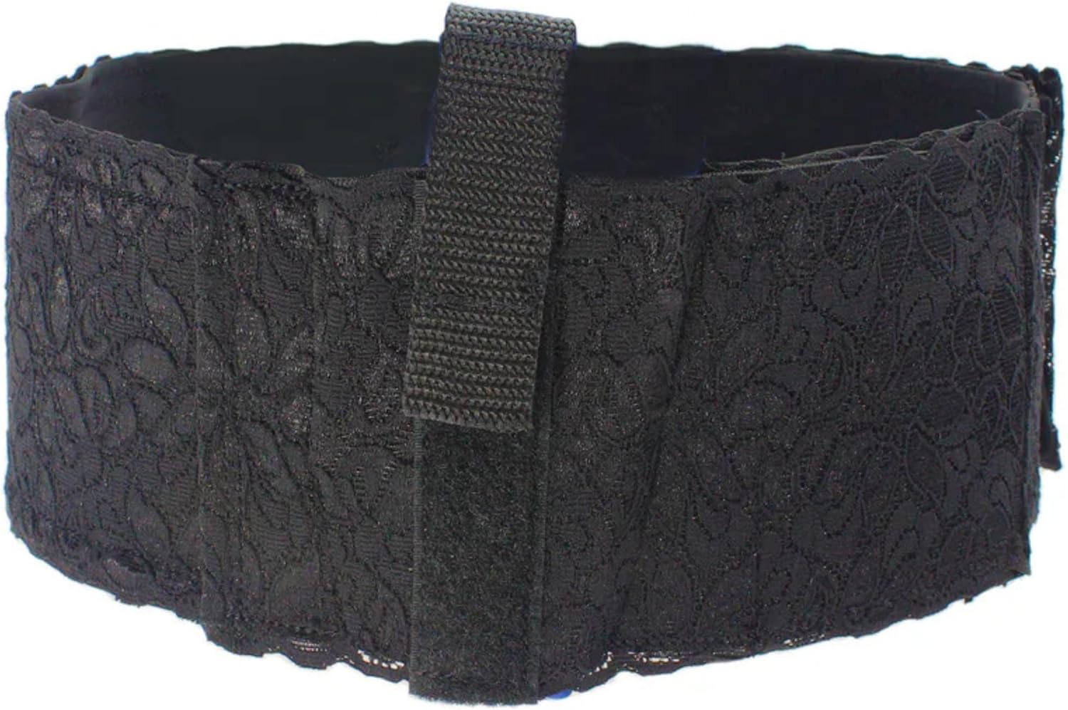 Daltech Force Women's Concealed Carry Lace Belly Band Gun Holster – Spandex Lining, 4 inch Wide, Secure Fit for Everyday Wear or Jogging - Accessory Pocket Included - Image 2