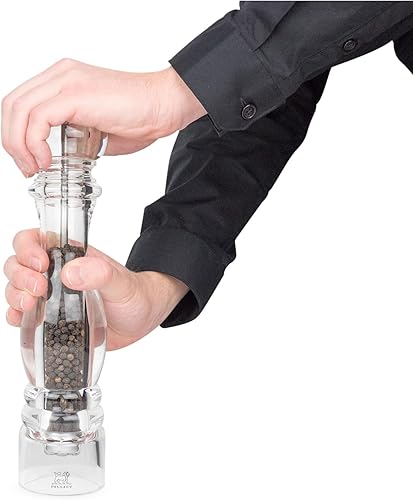 Miniatura 5 de Peugeot - Molinillo de pimienta manual Nancy - Molinillo ajustable transparente - Acrílico, transparente, 12 pulgadas